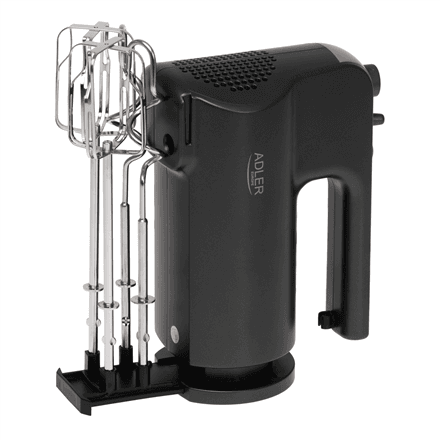 Adler Hand Mixer | AD 4230 | Hand Mixer | 550 W | Number of speeds 5 | Turbo mode | Black – nuotrauka 1