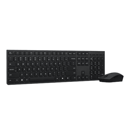 Lenovo Professional Wireless Rechargeable Combo Keyboard and Mouse · Keyboard and Mouse Set · Wireless – nuotrauka 1
