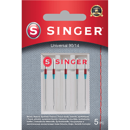Singer | Universal Needle for Woven Fabrics 90/14 5PK – image 1
