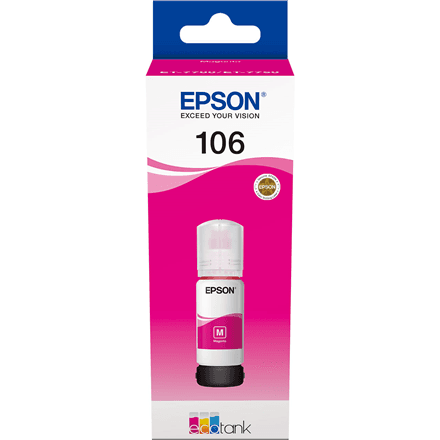 Epson Ecotank | 106 | Ink Bottle | Magenta – image 1
