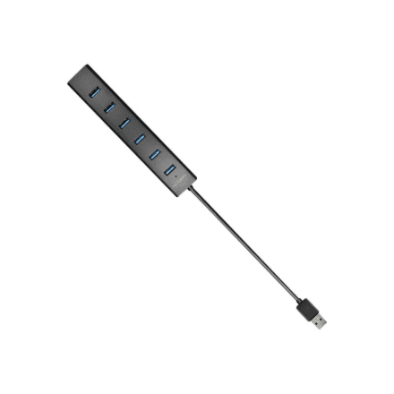 AXAGON USB3.0 Charging hub | HUE-SA7BP – nuotrauka 1