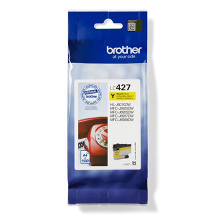 Brother LC427Y | Ink Cartridge | Yellow – nuotrauka 1