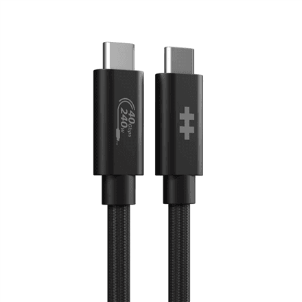 Hyper | HyperDrive Next USB4 Type-C Performance Cable, 1.2 m | HD6500BKGL – nuotrauka 1
