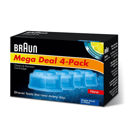Braun | Refills 4 Pack | Clean and Renew CCR4 3+1 – image 1