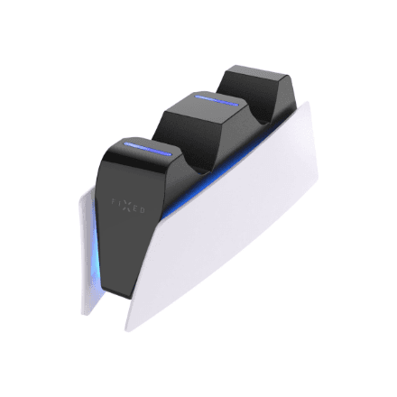 Fixed Dual Charger Stand for PS5 Wireless Controller | FIXPS5-DCC-BW – nuotrauka 1