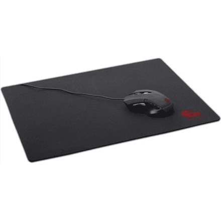 Gembird | MP-GAME-L Gaming mouse pad, large | natural rubber foam + fabric | 400 x 450 mm – nuotrauka 1