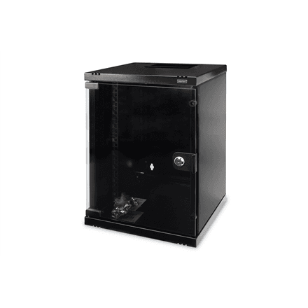 Digitus | Wall-mounted housing 254 mm (10") - 312 x 300 mm | DN-10-09U-B – nuotrauka 1
