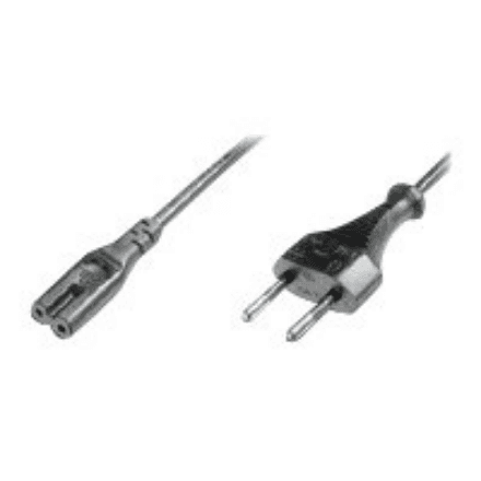 Digitus | Power Cord, Euro - C7 M/F, H03VVH2-F 0.75qmm | AK-440104-018-S – nuotrauka 1