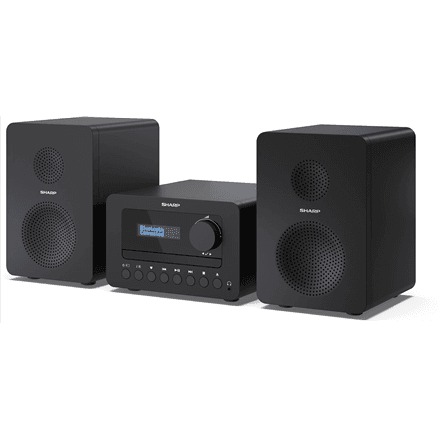 Sharp XL-B520D(BK) Tokyo Hi-Fi Micro System 2.0, FM/DAB/DAB+/USB, CD, Bluetooth 5.0, Aux-in, Black · Sharp · Tokyo Hi-Fi Micro System 2.0 – image 1