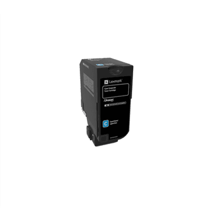 Lexmark 74C20CE | Toner cartridge | Cyan – image 1