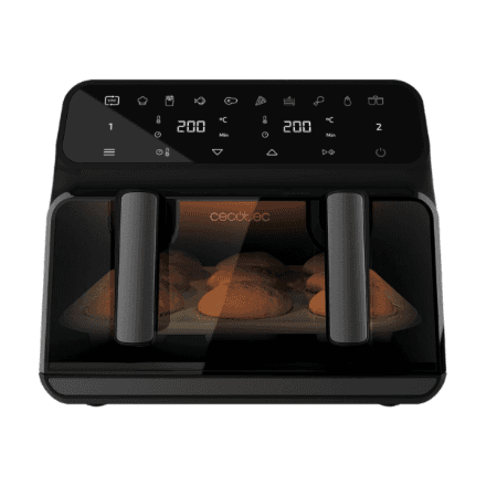 Cecotec Double hot air fryer · Cecofry Advance 9000 Window · Power 2200 W – nuotrauka 1