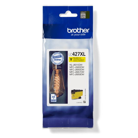 Brother LC427XLY | Ink Cartridge | Yellow – image 1