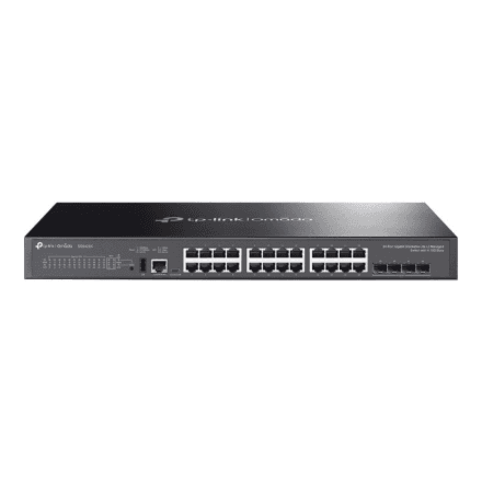 TP-LINK SG5428X Omada 24-Port Gigabit Stackable Lite L3 Managed Switch with 4× 10G Slots | TP-LINK – image 1