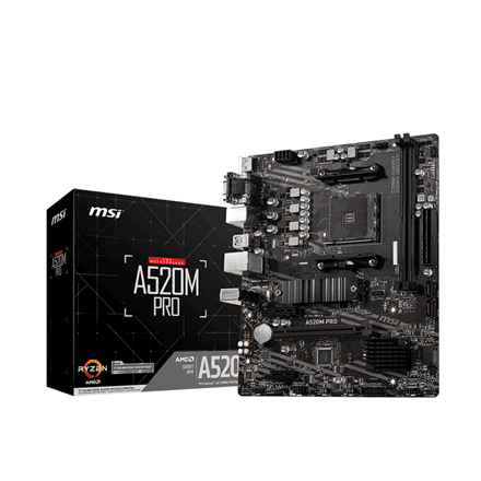 MSI A520M PRO – nuotrauka 1