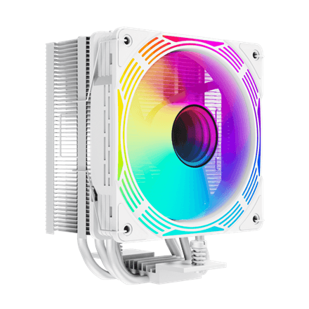 Gamemax CPU Air Cooler | ICE FORCE WH | White – nuotrauka 1