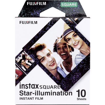 Fujifilm Instax Square star Illumination Instant film (10pl) – nuotrauka 1
