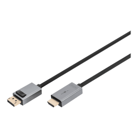 Digitus 4K DisplayPort Adapter Cable, DP - HDMI Type A | DB-340202-018-S | 1.8 m – image 1