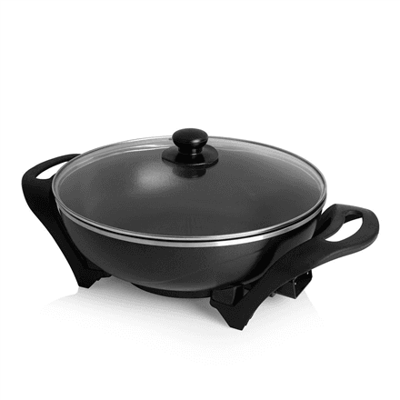 Tristar | Electric Wok | PZ-9130 | 1500 W | Stainless steel | 4.5 L | Black – image 1