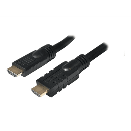 Logilink CHA0015 15m Active HDMI cable type A male - HDMI type A male, black · Logilink · HDMI to HDMI – image 1