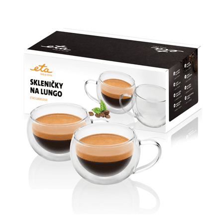 ETA | Lungo cups | ETA518091010 | For coffee | 2 pc(s) | Dishwasher proof | Glass – image 1