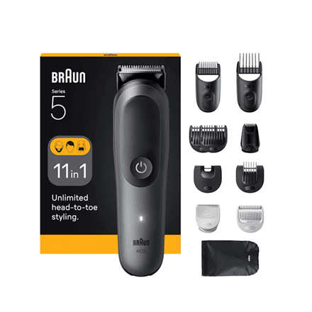 Braun 11-in-1 Grooming Kit · All-in-One Kit Series 5 AIO5560 · Cordless – image 1