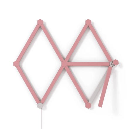 Nanoleaf | Lines Skin Pink Matte 9pcs – image 1