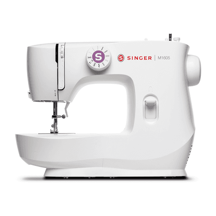 Singer | Sewing Machine | M1605 | Number of stitches 6 | Number of buttonholes 1 | White – nuotrauka 1