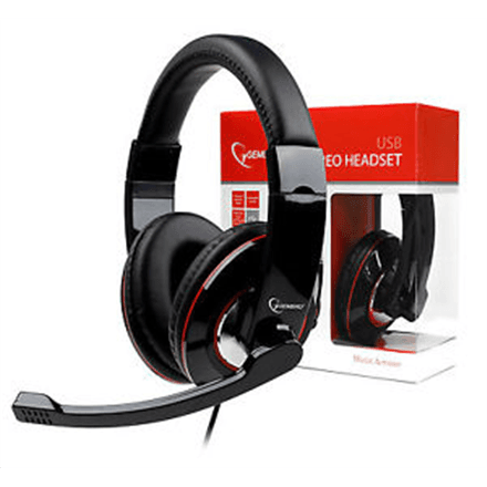 Gembird | MHS-U-001 USB headphones | Wired | N/A – nuotrauka 1