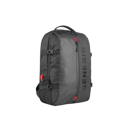 Genesis | Laptop Backpack | Pallad 410 | Backpack | Shoulder strap | Black – nuotrauka 1