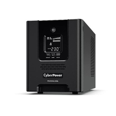 CyberPower | Smart App UPS Systems | PR2200ELCDSL | 2200 VA | 1980 W – nuotrauka 1