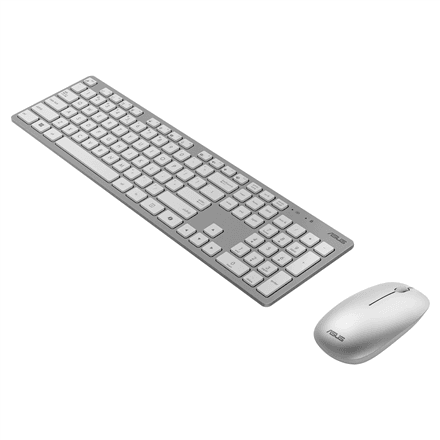 Asus W5000 | Keyboard and Mouse Set | Wireless | Russian | White – nuotrauka 1