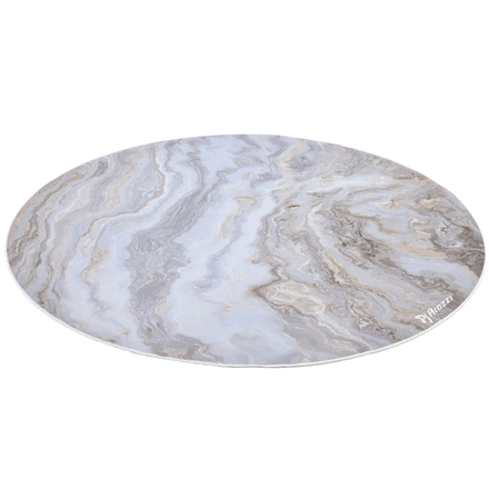 Arozzi Zona Round Floor Pad | White Marble – nuotrauka 1