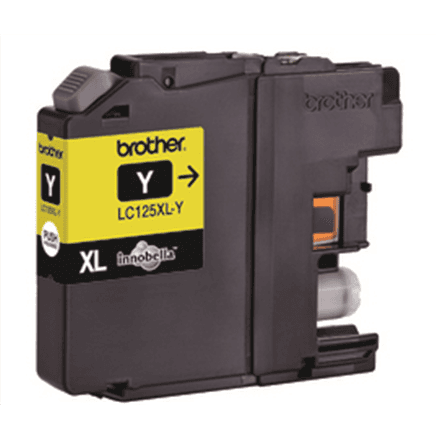 Brother LC125XLY | Ink Cartridge | Yellow – nuotrauka 1