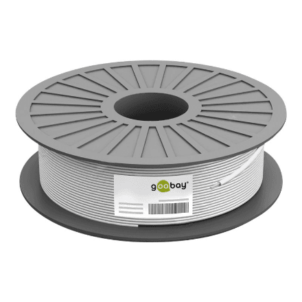 Goobay Network cable | CAT 6 U/UTP | AWG 23/1 | Cable length: 100 m | Black – nuotrauka 1