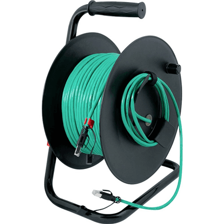 Logilink Network Cable Reel Green CAT 6A S/FTP, 80 m | CQ3080S – nuotrauka 1