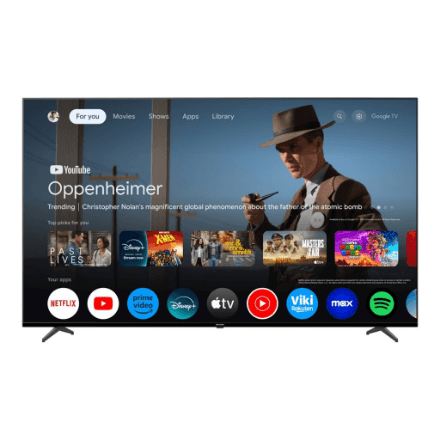 Sharp 70GL4260E | 70" | Smart TV | Google TV | 4K Ultra HD – nuotrauka 1