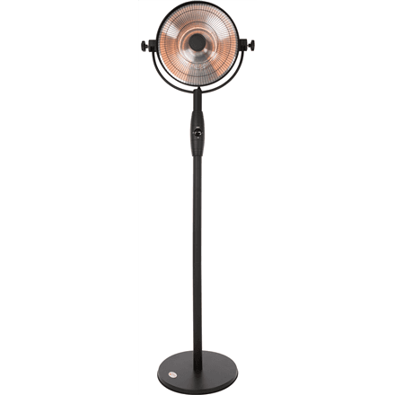 SUNRED | Heater | RSS16, Retro Bright Standing | Infrared | 2100 W | Black | IP54 – nuotrauka 1