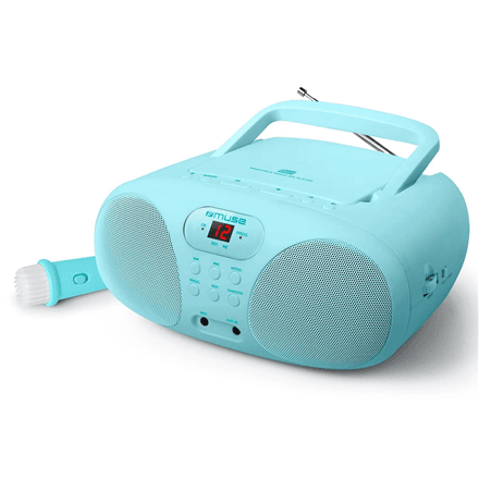 Muse | Portable Sing-A-Long Radio CD Player | MD-203 KB | AUX in | CD player | FM radio – image 1