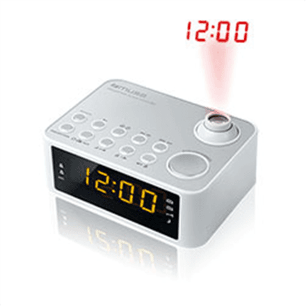 Muse | Clock radio | M-178PW | White – nuotrauka 1