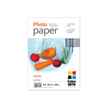 Matte Photo Paper | 190 g/m² | A4 – nuotrauka 1