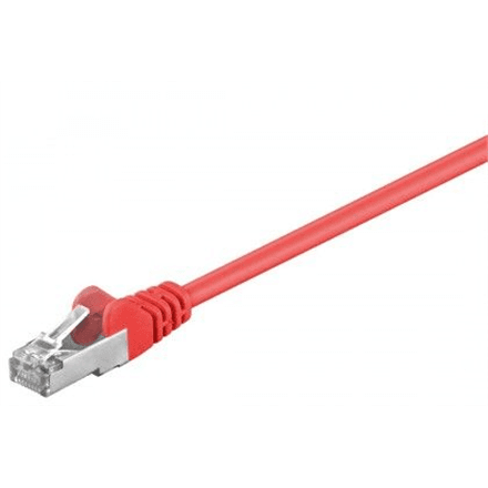 Goobay | CAT 5e patchcable, F/UTP, red – image 1