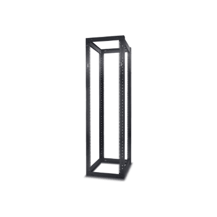 APC NetShelter 4 Post Open Frame Rack 44U Square Holes | Schneider Electric – nuotrauka 1