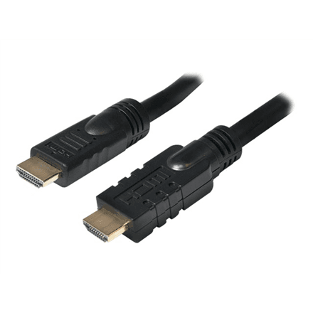 Logilink, CHA0020, 20m, Active, HDMI cable, type A male, - HDMI type A male, black. · Logilink · HDMI to HDMI – nuotrauka 1