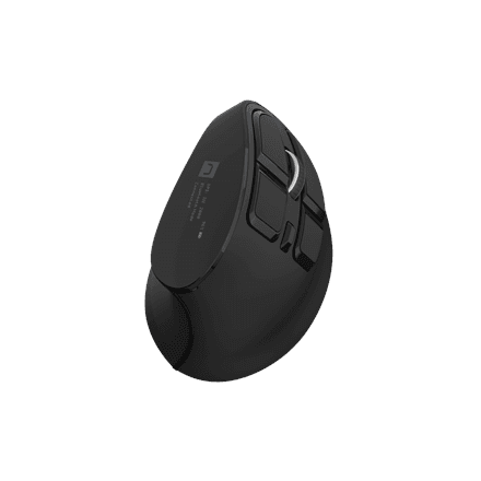 Natec | Vertical Mouse | Euphonie Pro | Wireless | Bluetooth, 2.4GHz | Black – nuotrauka 1