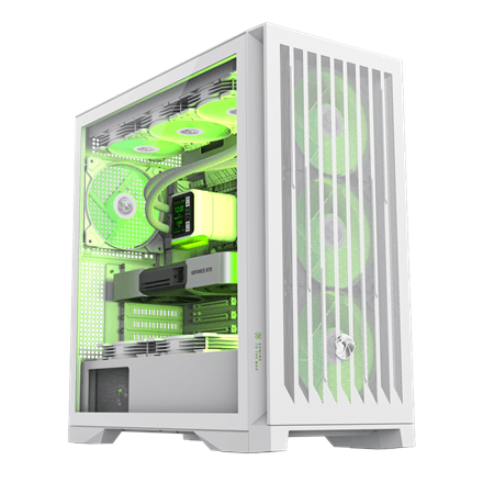 Gamemax Case | LEADER 2 WH | E-ATX – nuotrauka 1