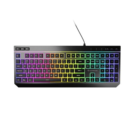 Genesis | Rhod 530 | Membrane Gaming Keyboard | Wired | US | Black – image 1