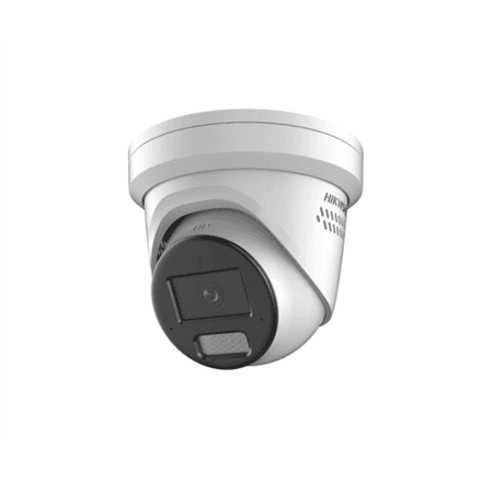 Hikvision AcuSense Strobe Light and Audible Warning Fixed Turret Network Camera – image 1