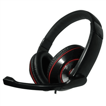 Gembird | MHS-001-GW | Stereo headset | Built-in microphone | 3.5 mm | Glossy black – nuotrauka 1