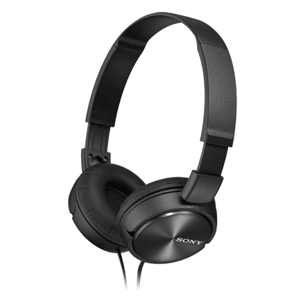 Sony | ZX series | MDR-ZX310AP | Wired | On-Ear | Microphone | Black – nuotrauka 1