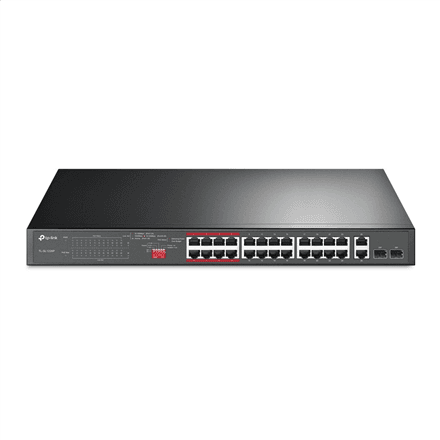 TP-LINK | 24-Port Gigabit Switch | TL-SL1226P | Unmanaged | Rackmountable – image 1